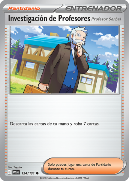 Investigación de Profesores (TCG) - WikiDex, la enciclopedia Pokémon