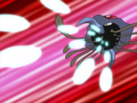 Tentacruel usando rayo burbuja.