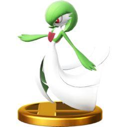 Trofeo de Gardevoir en SSB4 para Wii U.