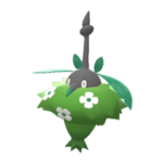 Imagen de Wormadam planta en Pokémon Diamante Brillante y Pokémon Perla Reluciente