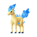Imagen de Ponyta variocolor en Pokémon: Let's Go, Pikachu! y Pokémon: Let's Go, Eevee!