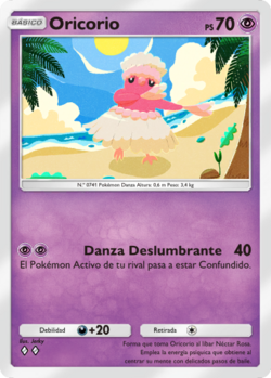 Carta de Oricorio
