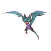 Noivern con diadema de Halloween