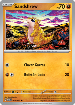 Carta de Sandshrew