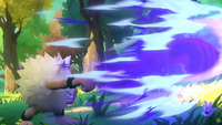 Primeape usando Puño Furia en el VEP36.