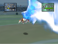 Rayo hielo en Pokémon Stadium 2.