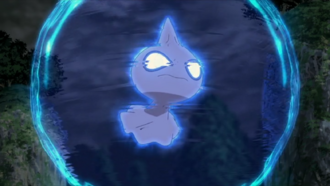 Shuppet usando profecía.