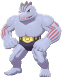 Imagen de Machoke en Pokémon Espada y Pokémon Escudo