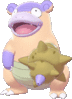 Imagen de Slowbro de Galar variocolor en Pokémon Espada y Pokémon Escudo