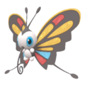 Imagen de Beautifly macho en Pokémon Diamante Brillante y Pokémon Perla Reluciente