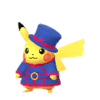 Pikachu con disfraz del Mundial 2022
