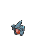 Icono de Gible en Pokémon Diamante Brillante y Perla Reluciente