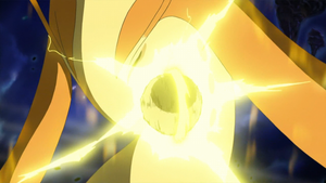 Togedemaru de Sophocles/Chris usando electropunzada.