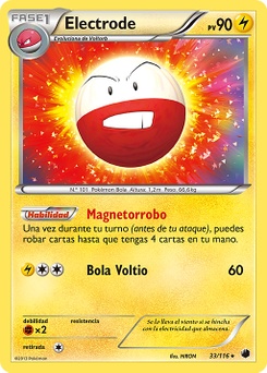 Carta de Electrode