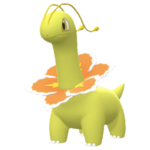 Imagen de Meganium variocolor macho en Pokémon Diamante Brillante y Pokémon Perla Reluciente