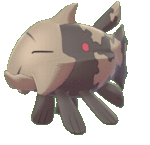 Imagen de Relicanth hembra en Pokémon Espada y Pokémon Escudo