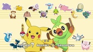 Algunos Pokémon presentes en el Ending.