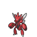 Icono de Scizor en Pokémon Escarlata y Púrpura