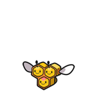 Icono de Combee en Pokémon Diamante Brillante y Perla Reluciente