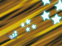 Magnemite usando rapidez.