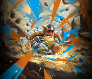 Ilustración de Mega-Kangaskhan