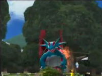 Garra dragón en Pokémon Battle Revolution.