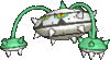 Imagen de Ferrothorn en Pokémon X, Pokémon Y, Pokémon Rubí Omega, Pokémon Zafiro Alfa, Pokémon Sol, Pokémon Luna, Pokémon Ultrasol y Pokémon Ultraluna