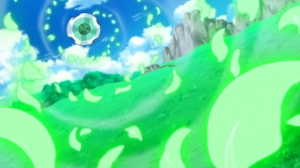 Fomantis salvaje usando Follaje.