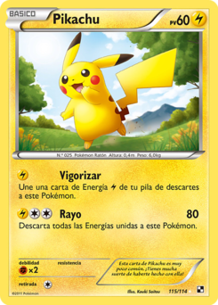 Carta de Pikachu