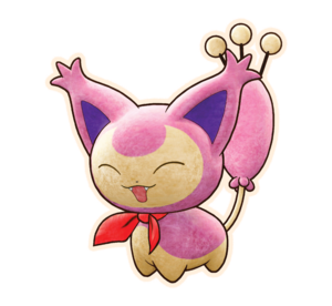 Skitty en Pokémon Mundo misterioso: equipo de rescate DX.