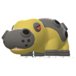 Imagen de Hippowdon macho en Pokémon Diamante Brillante y Pokémon Perla Reluciente