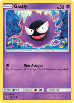 Carta de Gastly