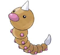 Ilustración de Weedle