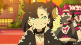 Marnie/Roxy sonriendo.