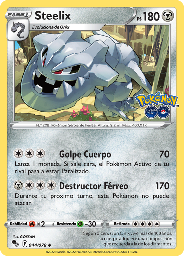 Pokémon Go Steelix Shiny - Échange Direct Ou Après 30 Jours D'amitié - Neuf