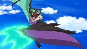 Noivern de Ash usando Garra Dragón.
