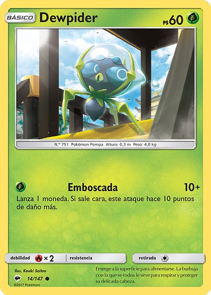 Archivo:Dewpider (Sombras Ardientes TCG).jpg