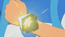 Nebby/Nebulilla (anime) usando embestida solar.