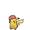 Icono del Pikachu con gorra Alola en Pokémon Escarlata y Púrpura