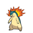 Icono de Typhlosion en Pokémon Diamante Brillante y Perla Reluciente