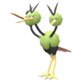 Imagen de Dodrio variocolor macho en Pokémon Diamante Brillante y Pokémon Perla Reluciente