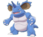 Imagen de Nidoking variocolor en Pokémon Espada y Pokémon Escudo