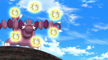 Drapion usando rayo confuso.