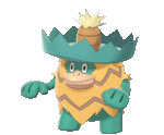 Imagen de Ludicolo variocolor hembra en Pokémon Espada y Pokémon Escudo