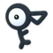 Unown F GO.png