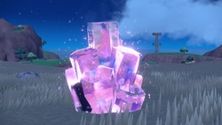 Cristal que emana energía Teracristal.