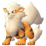Imagen de Arcanine en Pokémon: Let's Go, Pikachu! y Pokémon: Let's Go, Eevee!