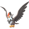 Imagen de Staraptor hembra en Leyendas Pokémon: Z-A