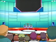 Escenario del Concurso Pokémon de Crisantemo.