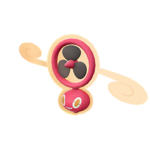 Imagen de Rotom ventilador variocolor en Leyendas Pokémon: Arceus